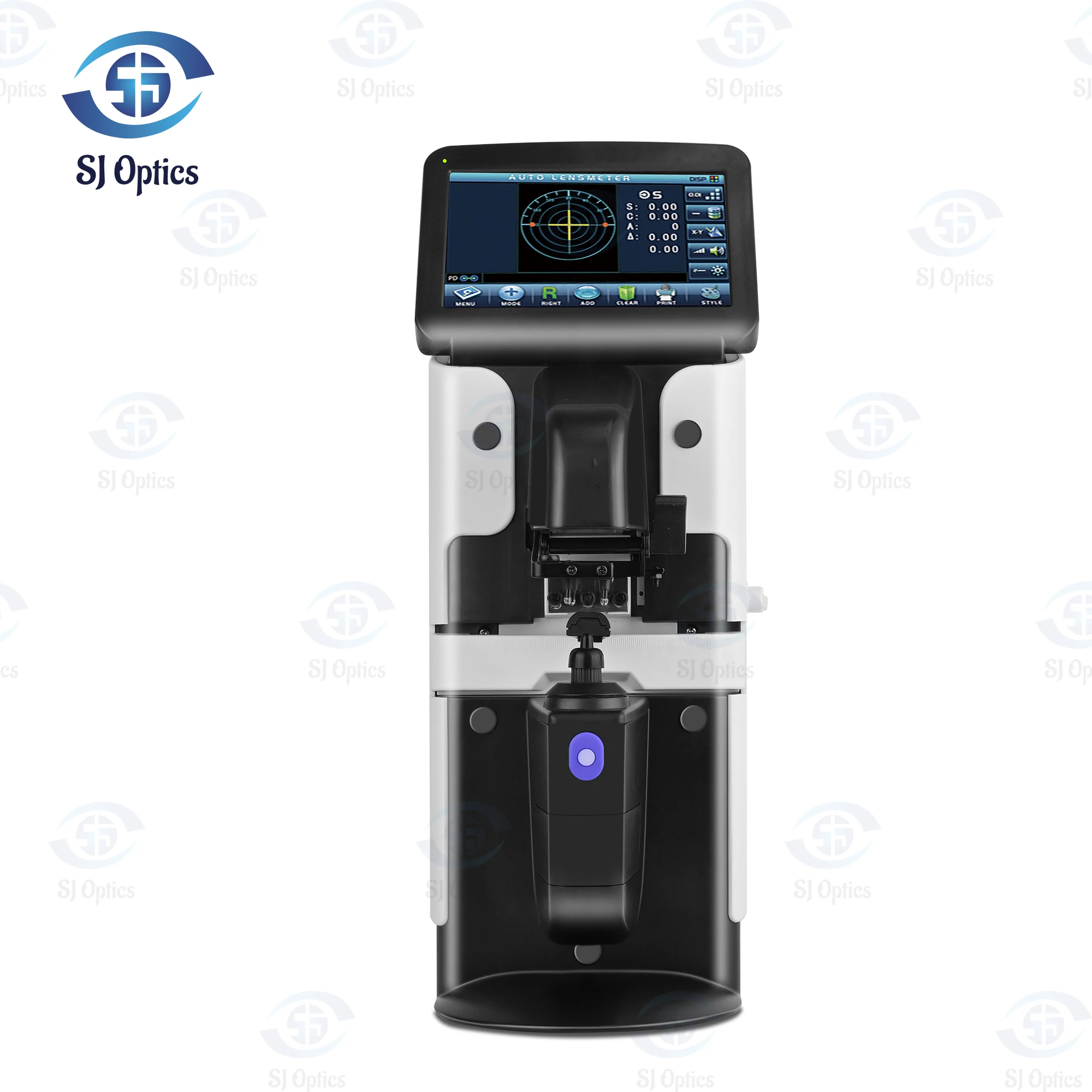 Flash Sale JD-2600A Lensometer with PD UV Printer 7'' Lcd Touch Screen Digital Automatic Focimeter Top Quality Auto Lensmeter
