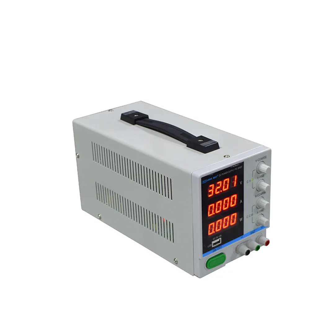 

30V 10A PS3010DF 220V/110V High-precision Four-bit DC Voltage Stabilized Power Supply Adjustable Aging Charging Test Tool