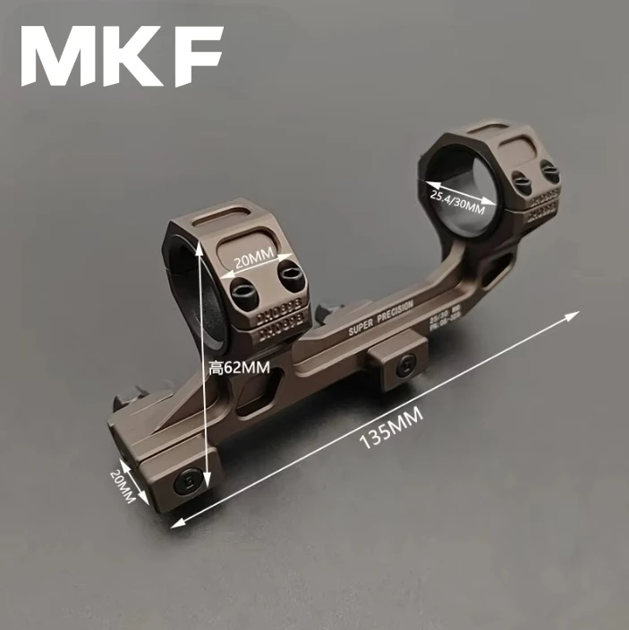1x Fusil Tactique Moyen Profil Portée Anneaux Pour Tisserand/Picatinny