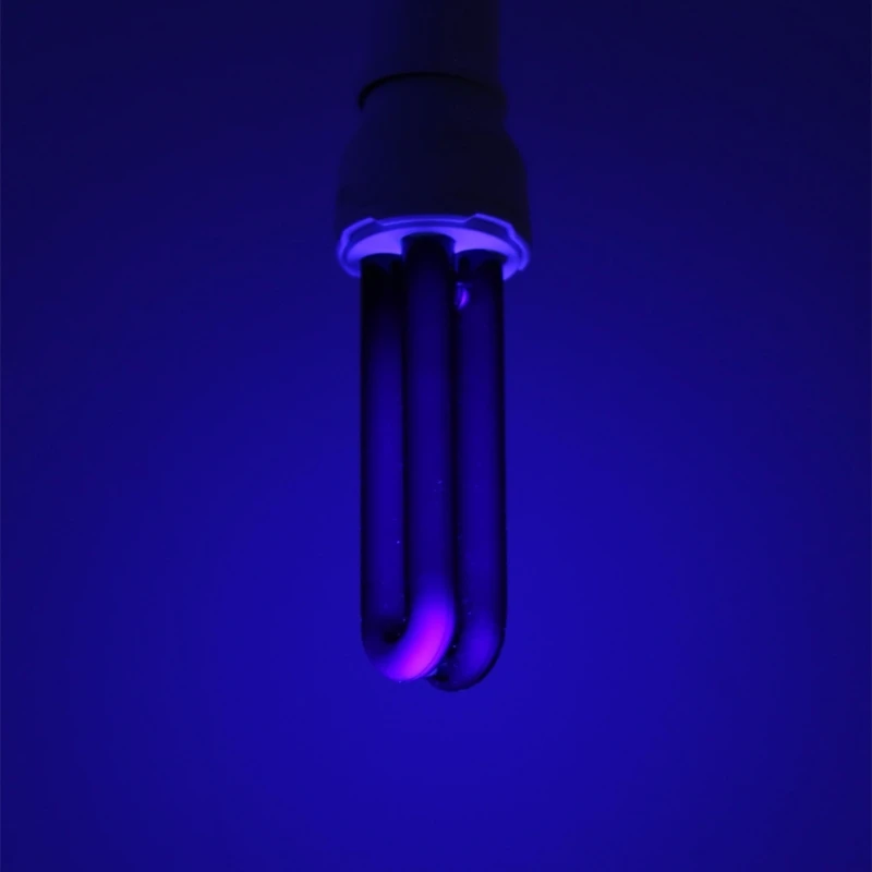 220V 15W E27 Fluorescent Blacklight CFL Light Bulb Lamp Replacement