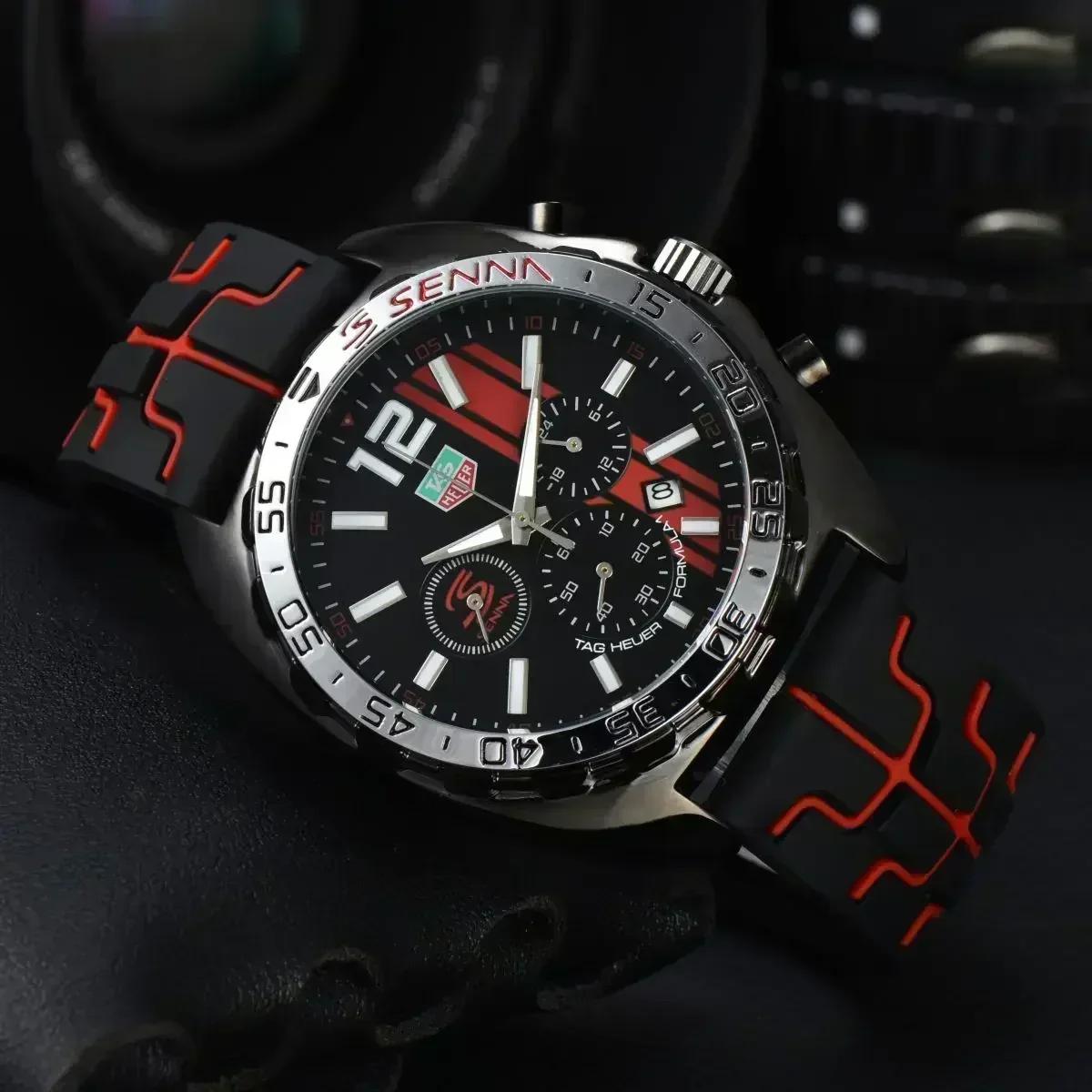 LENNIK Fashion Formula 1 남성용 크로노그래프 시계: 뛰어난 가성비로 만나는 럭셔리한 시간 경험