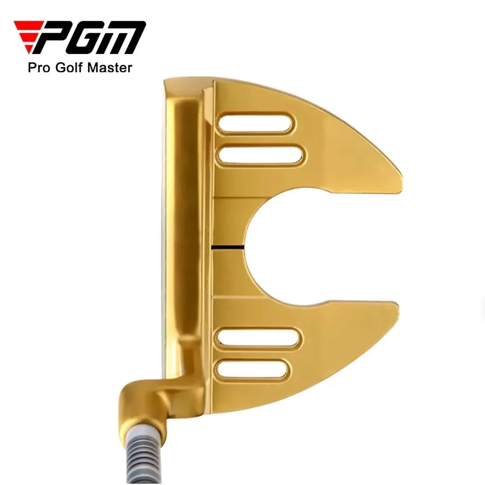 PGM new Golf putter Authentic Driver Golf Men's Club Blue/Gold Putter with Line of Sight Large Grip Hitting Stability TUG023