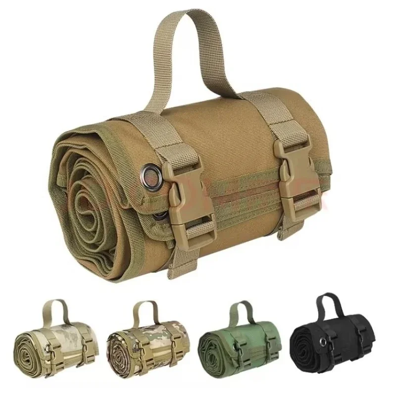 Outdoor Non-Slip Shooting Training Mat Double-Sided Multifunction Camping Pad Waterproof Camping Mat