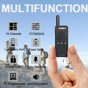 Mini Rechargeable Walkie Talkies 1
