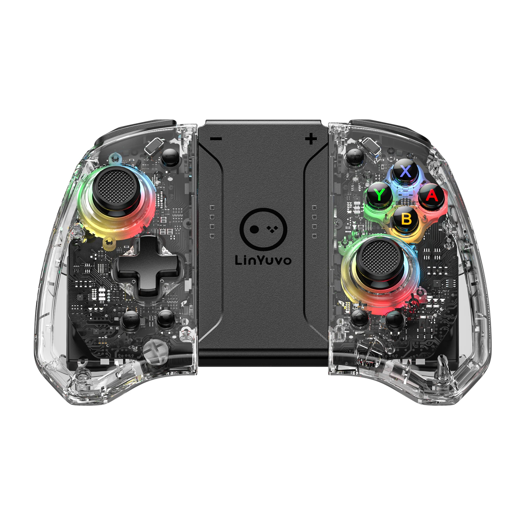 Meteor Light Joycons Controller for Switch/Lite/OLED, Wireless Gamepad with Programmable/Motion Control/Dual Vibration/Turbo