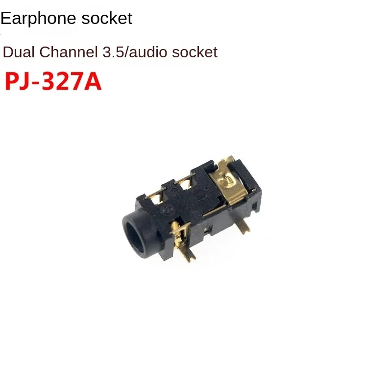 

20PCS 3.5mm Headphone Jack PJ-327A PJ327A PJ-327 Audio Jack 5 Pin SMD SMT MP3 Accessories PJ-327A High Quality