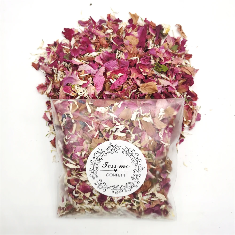 Dried Rose Petals Real Petals Set Up Props For The Wedding Party Confetti Party Decorations 10g Per Bag
