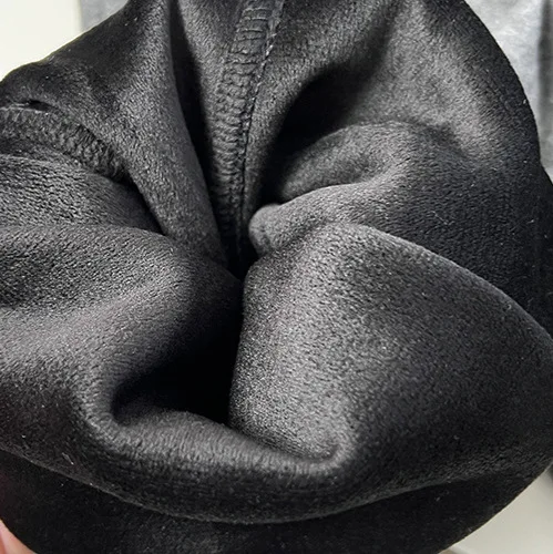 Autumn And Winter Style Fleece And Thickened Casual loose-fitting Trousers XXXXL Fashion Plus Size Women's Straight  Pants 2578