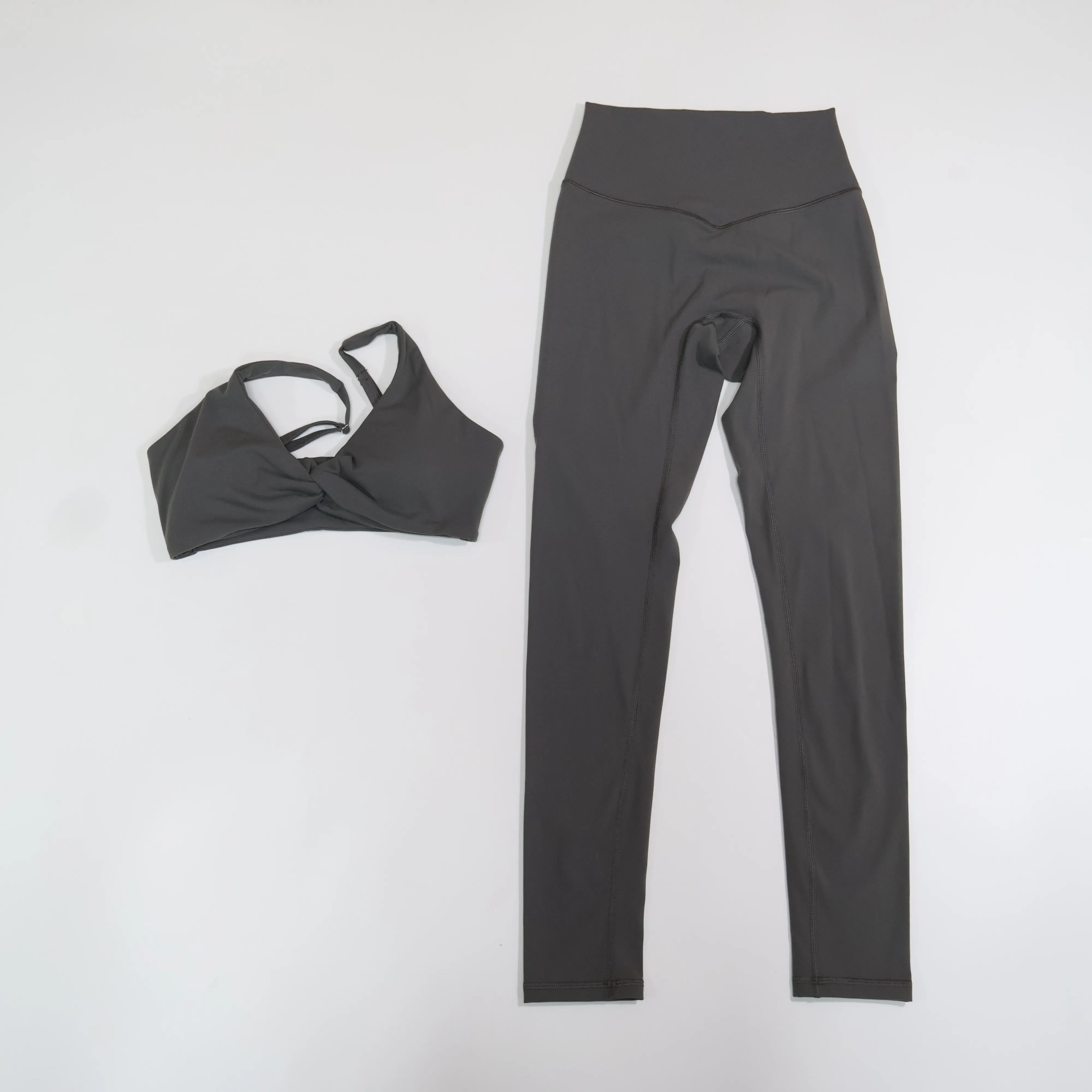 Sommer Damen Zweiteiliges Sportset Weiblicher Brustkreuz-Sport-BH Yoga-Gym-Sportanzüge Damen Sportoutfit Frauen Yoga Sportbekleidung – Detail 12