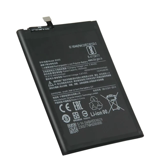 Batteria Compatibile Xiaomi Redmi Note 9S - 5020mAh, Con Kit Smontaggio
