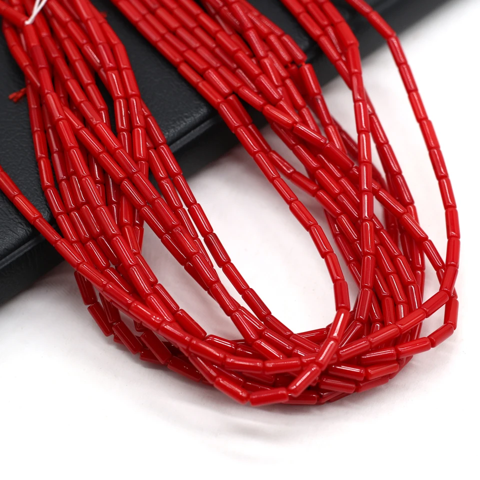 Perline Di Pietra Naturale Coral Rosso Perline Distanziatrici Rotonde Sciolte Per La Creazione Di Gioielli Accessori Per Collane Fai Da Te 4 6 8 10 12MM - Foto 8