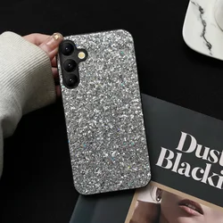 Luxury Shiny Diamond Rhinestone Glitter Phone Case - Ultra Soft Shell - Galaxy A27 (White)