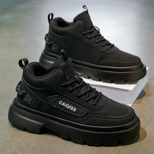 Men's Outdoor Casual Shoes, Hiking Shoes with Comfortable Arch Support and Stability Technology, Lace-Up Shoes, All-Season Outdoor Shoes, Suitable for Men - Ideal for Walking, Jogging, and Hiking, Lace-Up Closure, Comfortable and Safe, High-Quality Men's Shoes