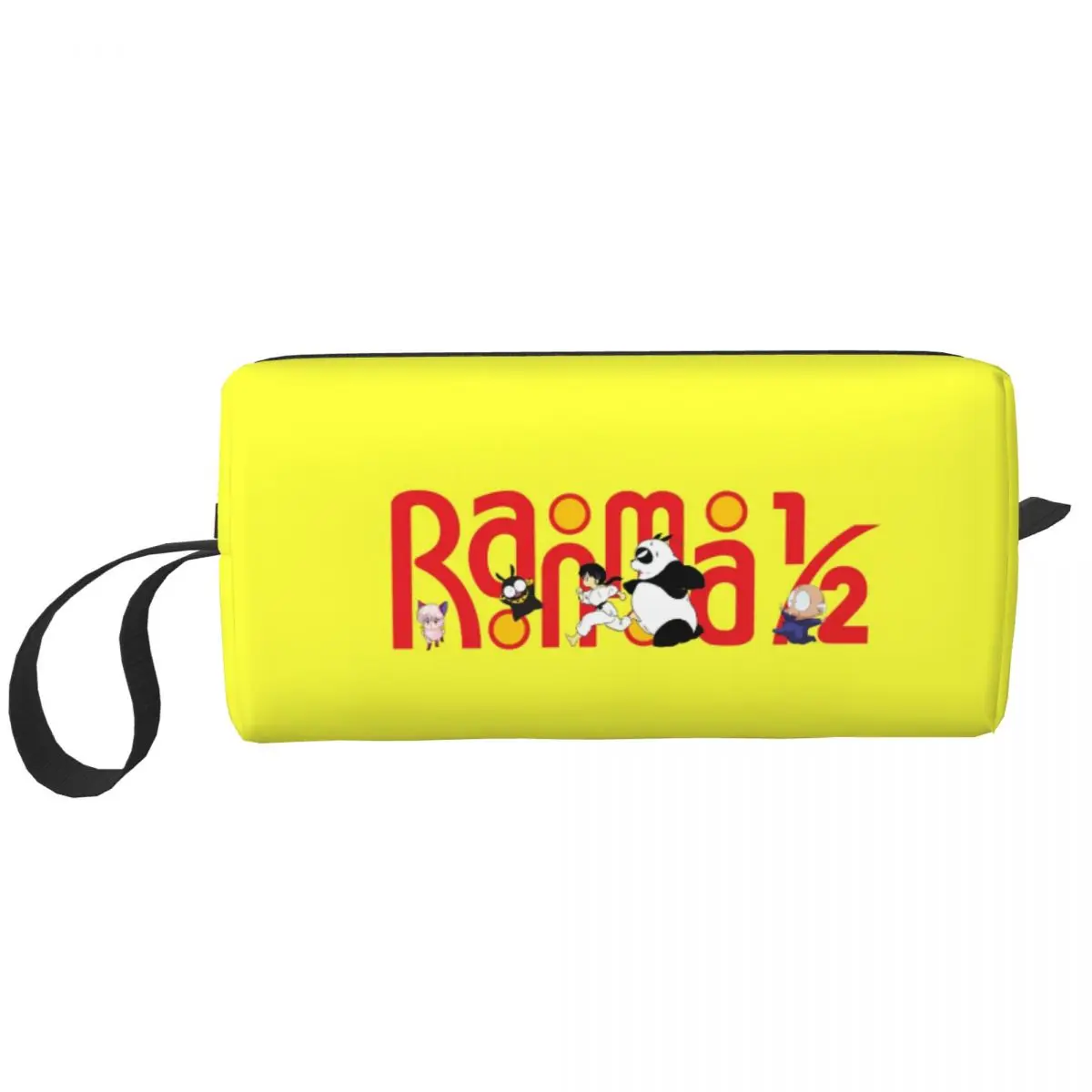 

Ranma 1/2 Makeup Bags Ranma Saotome Ryoga Hibiki Men Cosmetic Bag Trend Waterproof Pouch for Purse Storage
