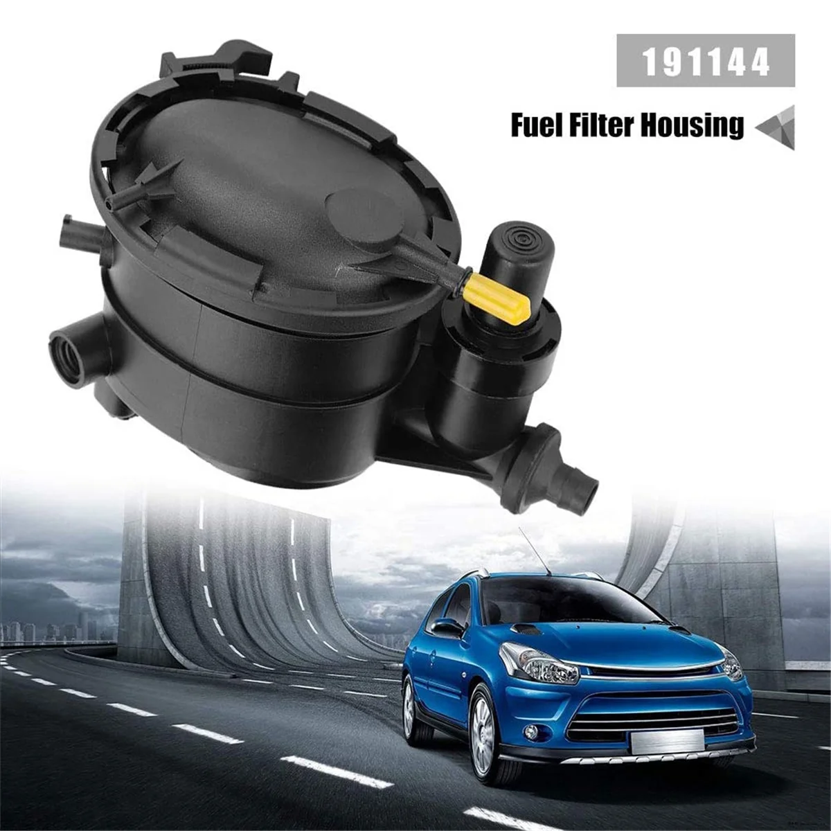 Car Fuel Filter & Housing 191144 for Xsara Berlingo Peugeot 206 306 Partner Expert 1.9D DW8 FC446 fuel filter