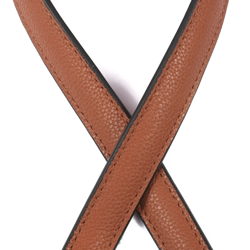 Accessories For Straps Bag Shoulder Strap Colorful First Layer Cowhide Generous Luxury 67cm Bags Strap Armpit Replacement Belt