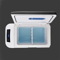 28L Mini Fridges 12/24V Car Home Dual Use Refrigerator Protable Drinks Cooler Heater for Food Drink 110/220V Outdoor Picnic 3