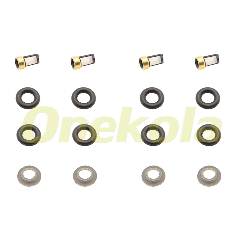 Fuel Injector Repair Kits for X-TRAIL T30 QR25DE 2.5L MURANO Z50 VQ35DE 16600-AE060 FBJC101
