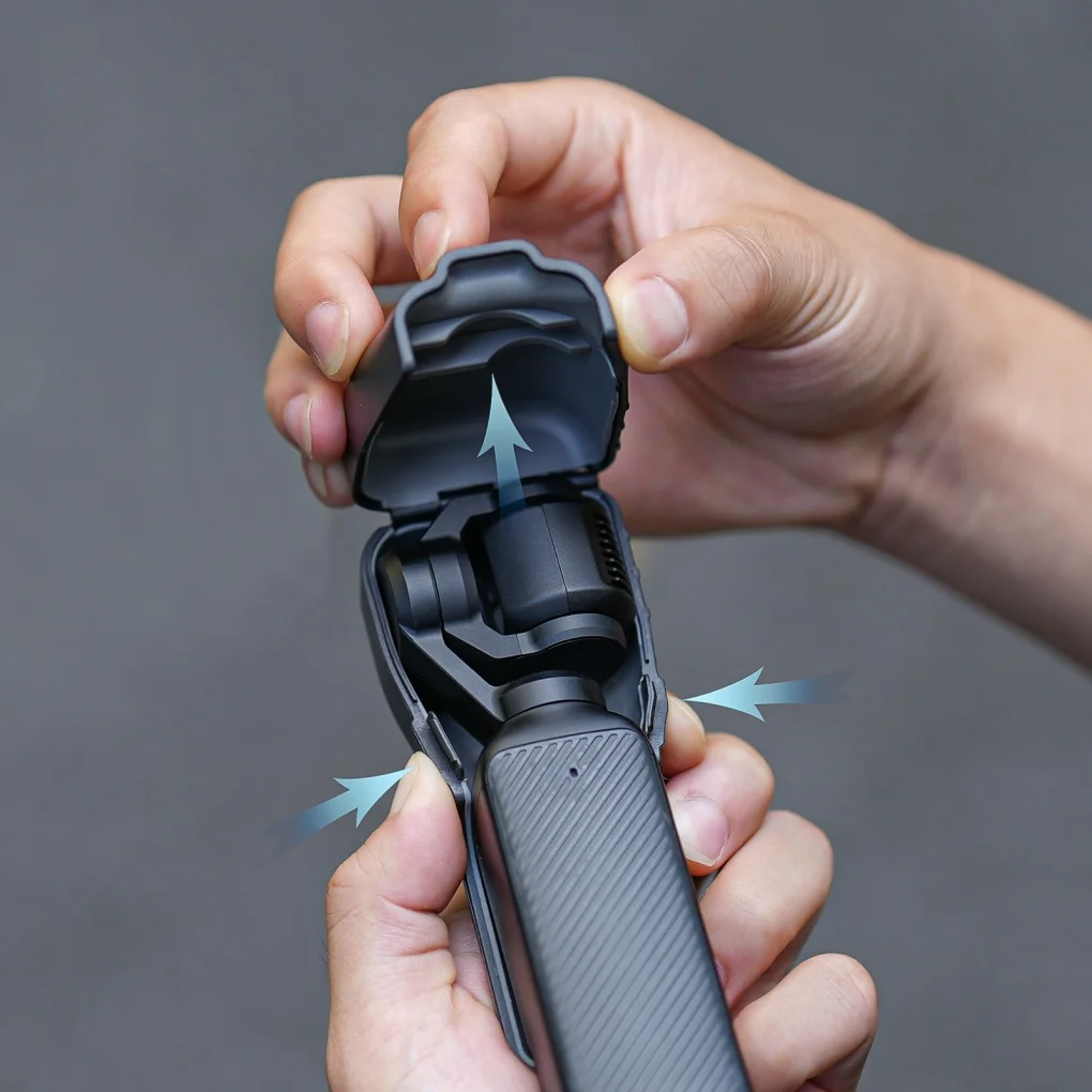 For DJI Osmo Pocket 3 Gimbal Screen Solid Color Protective Cover Anti-Scratch Head Lens Filters Screen Camera Protector Case