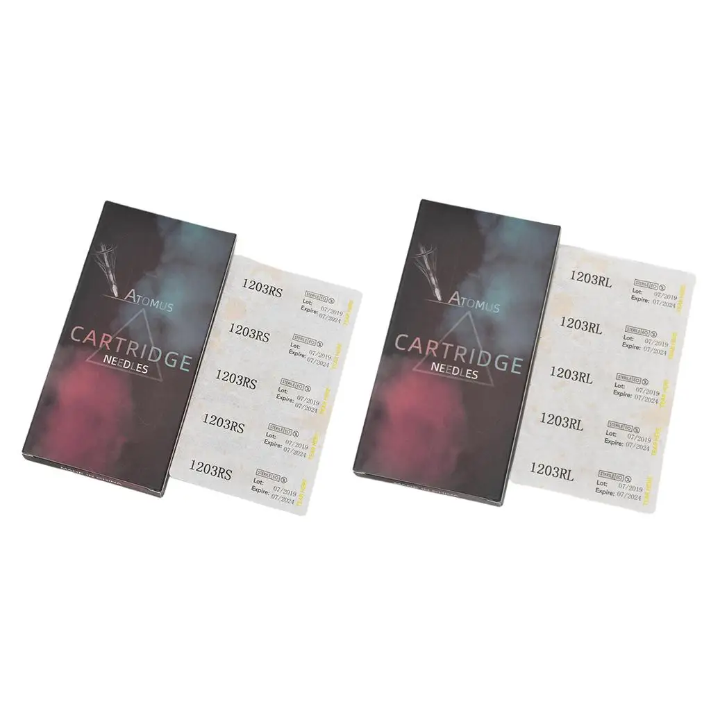 

10 Pcs 3RL/3RS Premium Cartridges Tattoo Needles for Semi Permanent Make Up