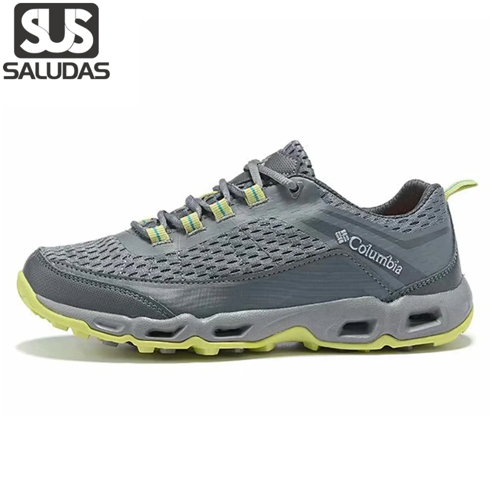 

SALUDAS Hiking Shoes for Men Summer Non-Slip Mountaineering Trekking Shoes Comfortable Soft-Soled Beach Casual Man Women Loafers