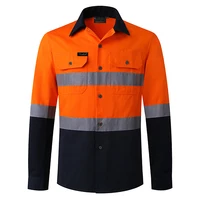 ProGuard Hi-Vis Reflective Long Sleeve Work Polo