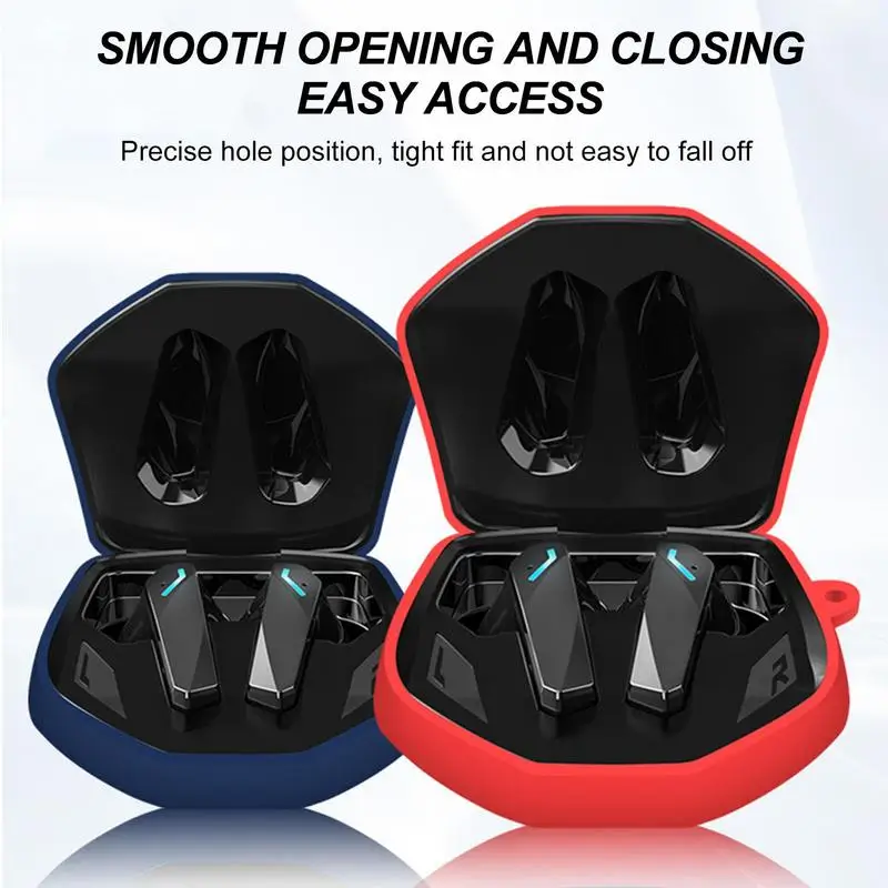 

Headphone Storage Case Zipper Hard Carry Bag For GM2 PRO Earphone Travel Bag Silicone Case For Wireless Headphones