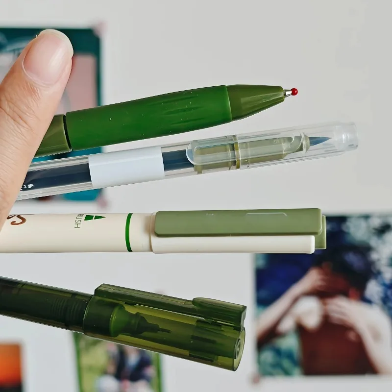 Retro Pen Set with Fast Drying Ink for Smooth Writing, Perfect for Office Work and Practical Learning in School Classrooms