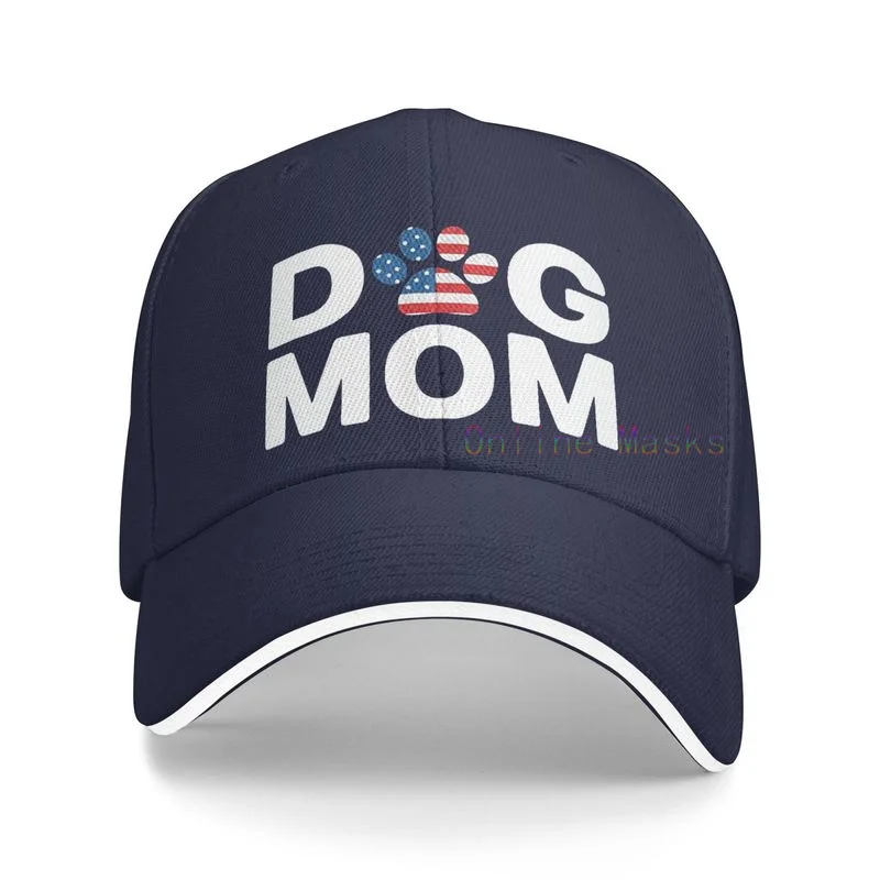 

Brothers Customized Unisex Dog Mom Vintage Jeans Adjustable Baseball Cap Cotton Denim Dad Hat Hip Hop Snapback Hat for Boys Girl