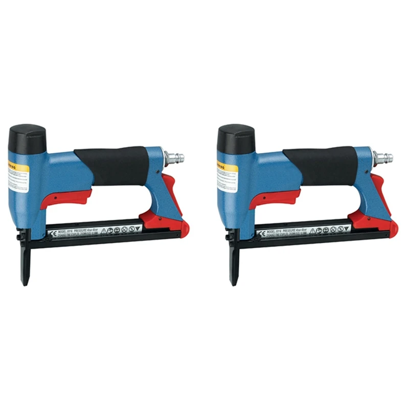 

2X 8016LN Long Mouth Bea Pneumatic Air Stapler Nailer Fine Stapler Tool For Furniture Nailer Tool