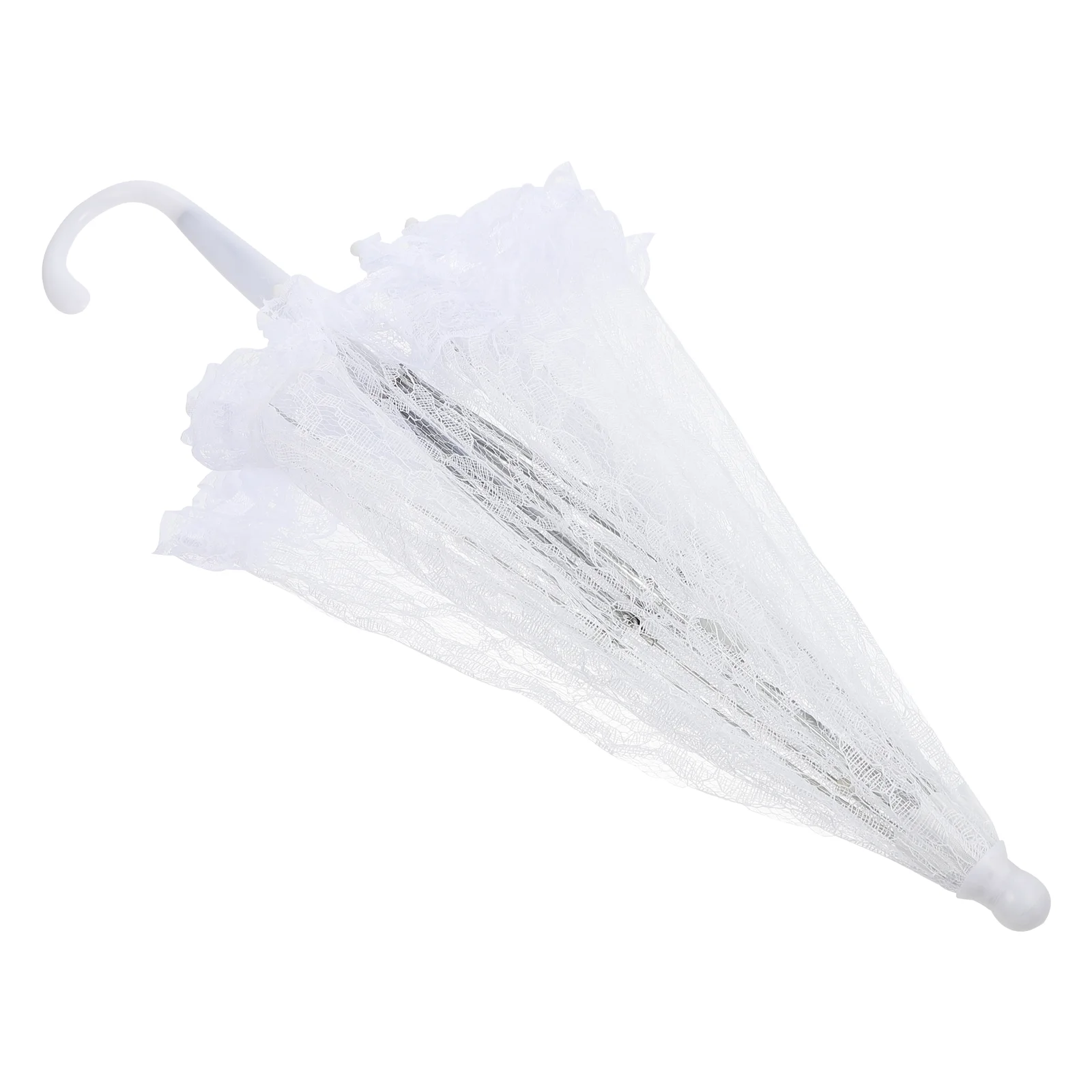 

Vintage Lace Umbrella Stage Performance Props Wedding Bridal Umbrella