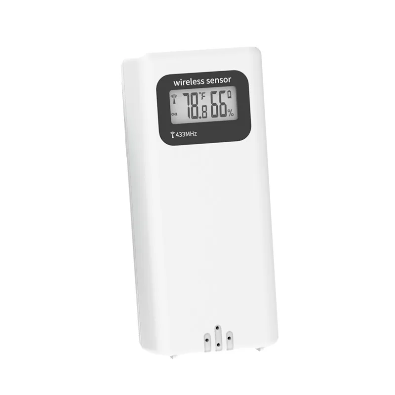 Temperature Humidity Meter Air Thermohygrometer RX11-3B indoor and outdoor temperature and humidity meter wireless 433 weather station LCD color screen weather forecast