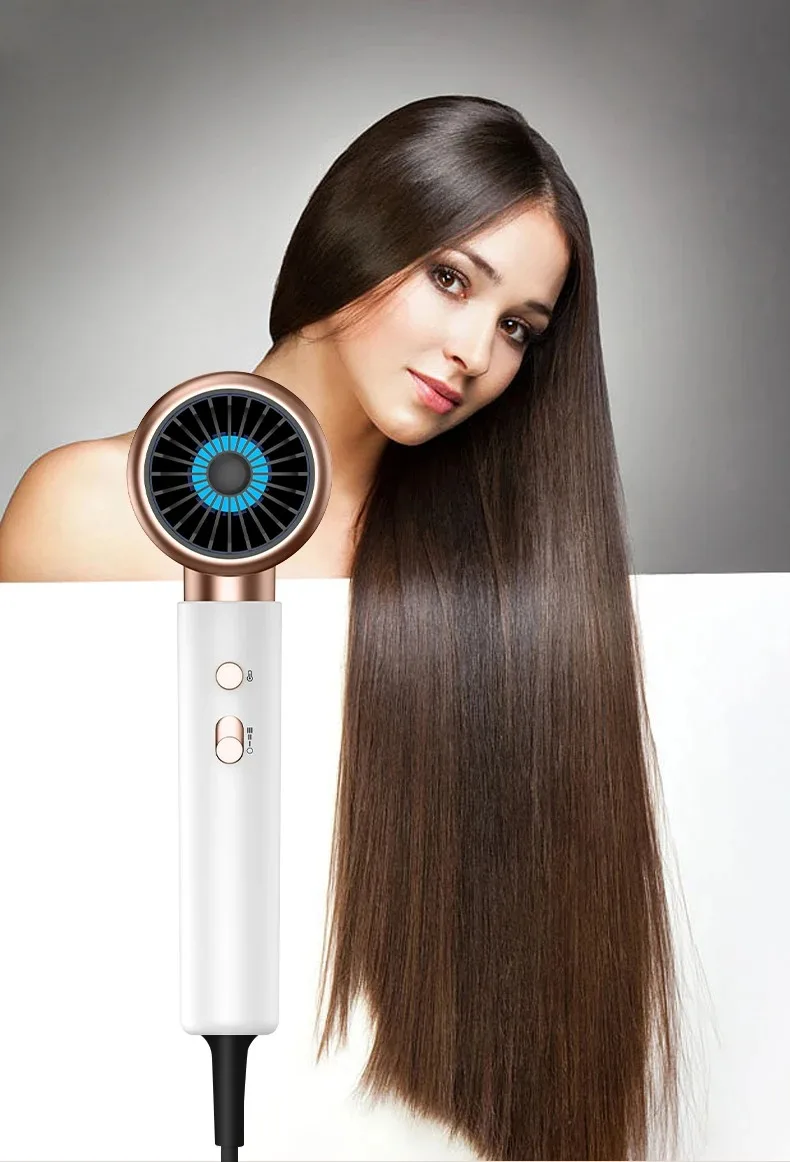 Description Picture 6 of item29 Seconds Quick Dry Hair Dryer High Speed Constant Temperature Electric Hair Brush 2000W Turbine Motor Dryer Free Shipping