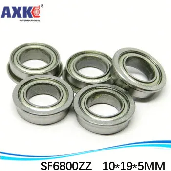 

F6800 SF6800-ZZ SF6800ZZ SF6800-2Z SF6800Z zz z 2z LF-1910ZZ Flanged Flange Deep Groove Ball Bearings 10*19*21*5*1 mm