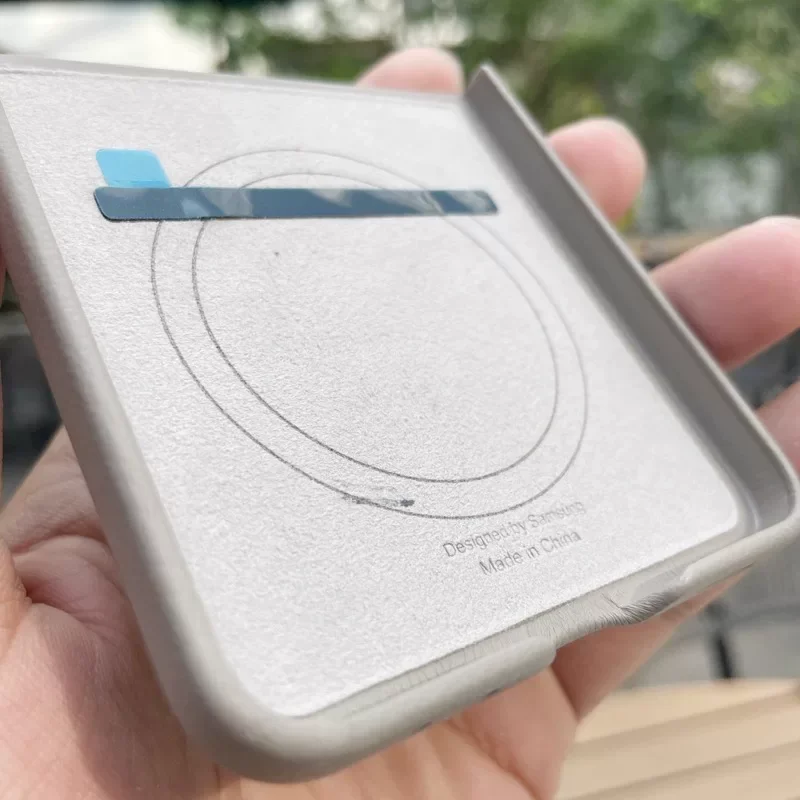 Premium Genuine Leather Case with Magnetic Wireless Charging