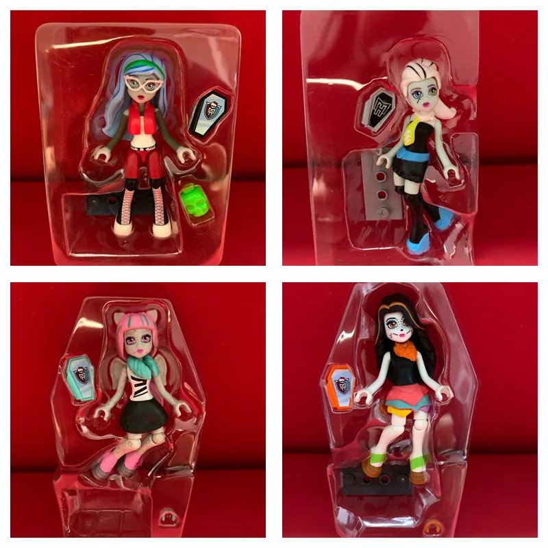 

Фигурки героев аниме Mega Bloks, оригинальные кубики для школьниц