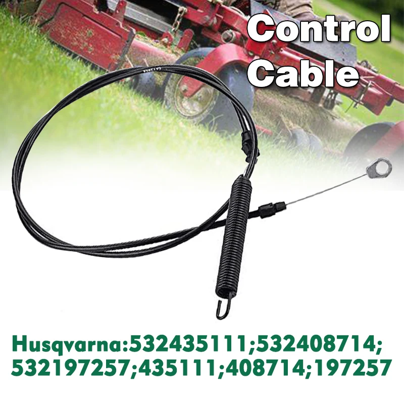 Mower brake cable 1PCS 190cm For Craftsman Sears Mower Clutch Line Replaces Lawn Mower For Weed Eater H/usqvarna Poulan 532435111