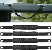 4× Grab Handles For Ford Bronco 2021-2024 Roll Bar Paracord Grip Handles, Ford Bronco Interior Accessories 2 or 4 Door 2