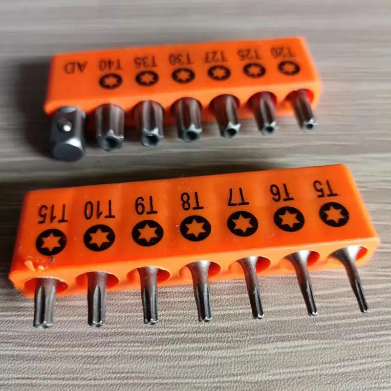 14pcs 25mm Torx Screwdriver Bits T5-T40