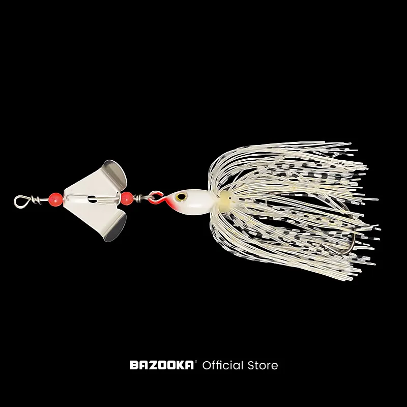 Panzerfaust Draht Köder Angeln Köder Spinner bait Set Spinner Metall Haken Löffel Wobbler künstliche Bass Pailletten Hecht Eis Winter Tackle – Detail 11