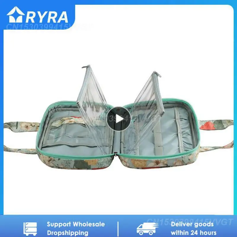 뜨게 토트백 원사 크로셰 보관 용품, 뜨게 바늘 정리함 바느질 가방, 크로셰 후크 뜨게 바늘 보관 가방