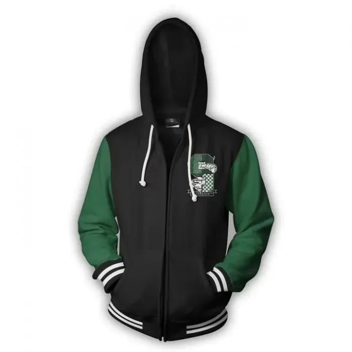 Hot Sale Harries 3D Print Sweatshirt Cardigan Hooded Sports Animals Potters for Unisex Long-sleeved Zipper Hoodie Jacket