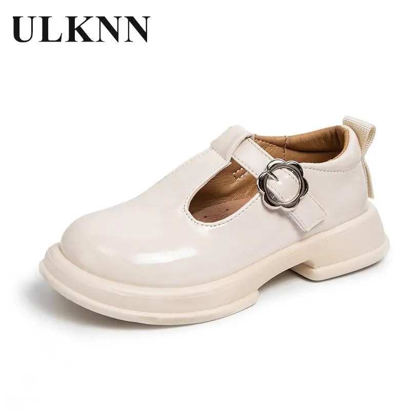 Black Little Girls Flats Shoe Mary Jane Shoes Children Black Mary