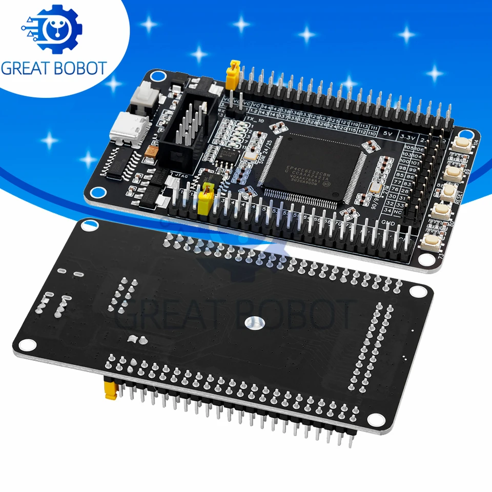 EP4CE6E22C8N FPGA Development Board: Altera Cyclone IV (2.5V) Core