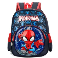 Fashion Brand Children Artoon Spider Schoolbag Boys and Girls Disney Backpack Cute KittyTwo-shoulder Bag Kids Bags 2