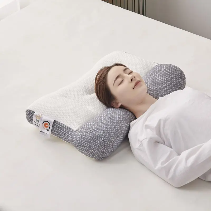 

2/1pcs Relief Neck Pillow Neck Pillow Protects All Sleeping Positions of the Cervical Vertebra with Orthopedic Cervical Contour