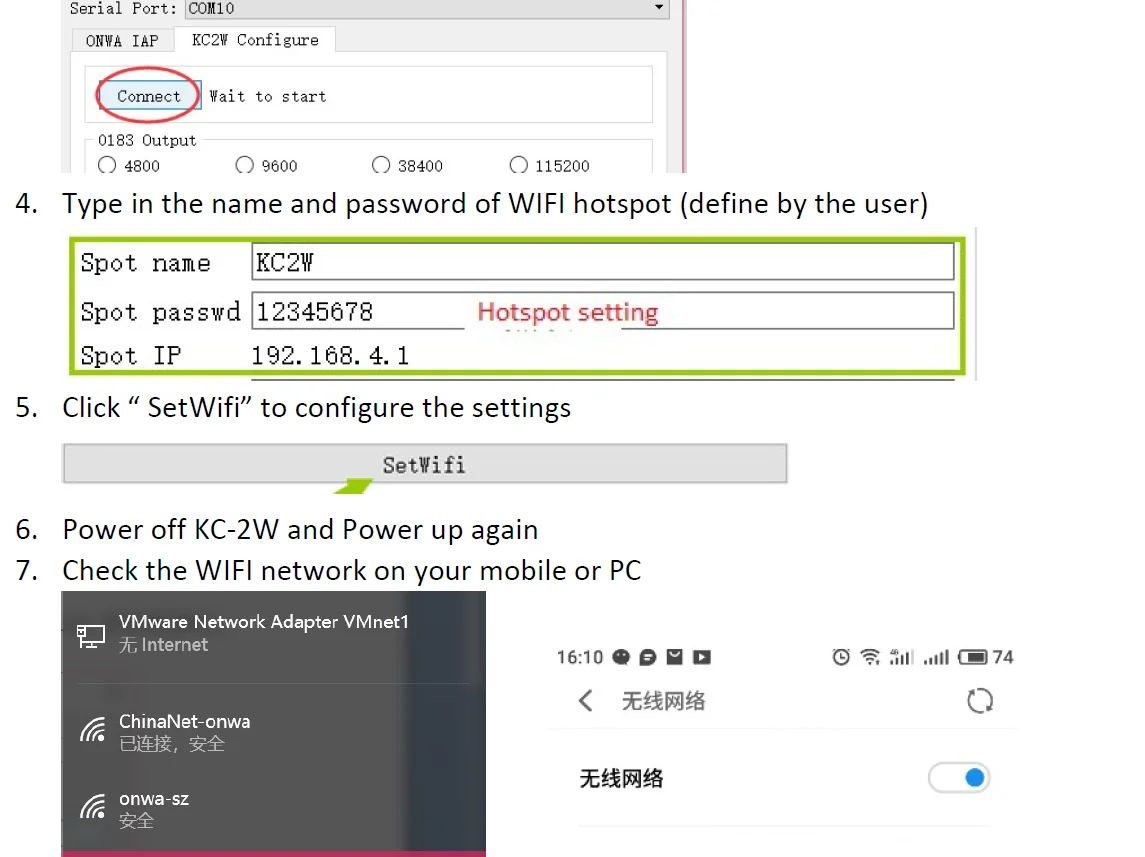 KC2W work with the app Boating (Navionics) on IPAd The KC2W has WIFI capability and can connect