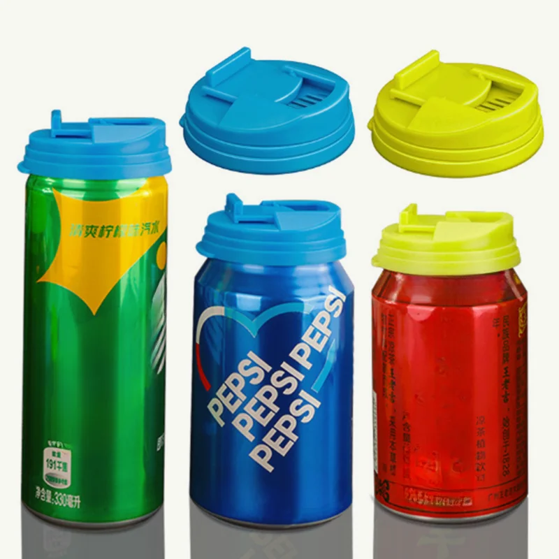 Tutup Atas Botol Soda Saver Caps Top Can Cover Fizz Coke Drink Soda Lid