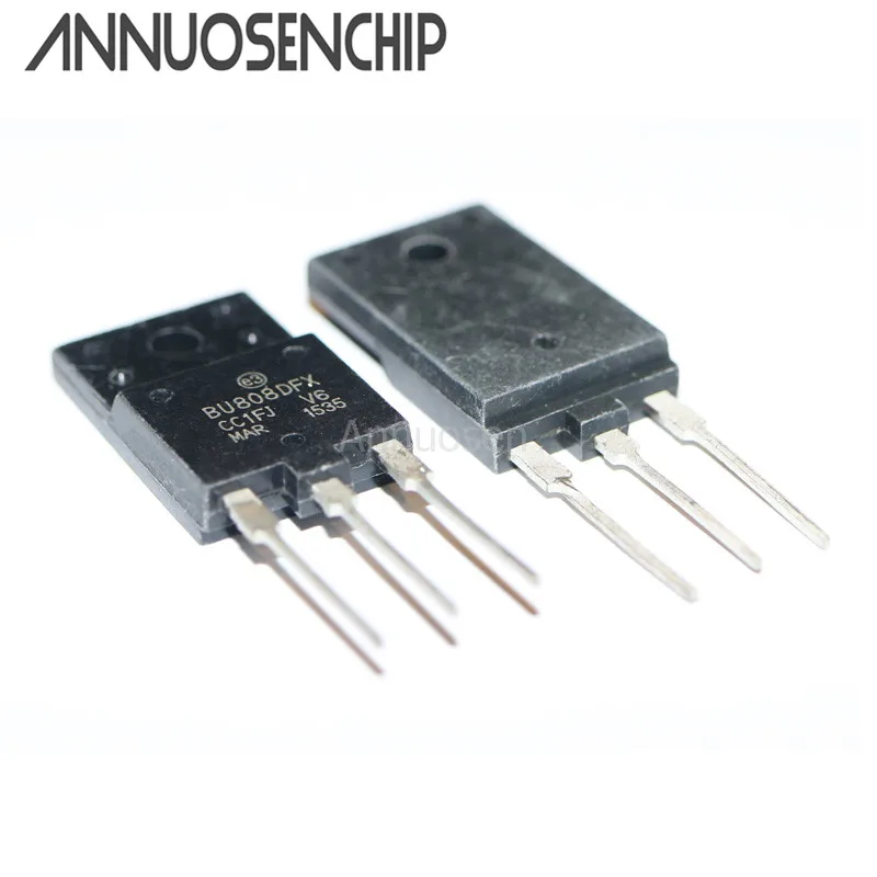 Free Shipping 10pcs Bu808dfx Bu808df Bu808 To-3pf New - Integrated ...