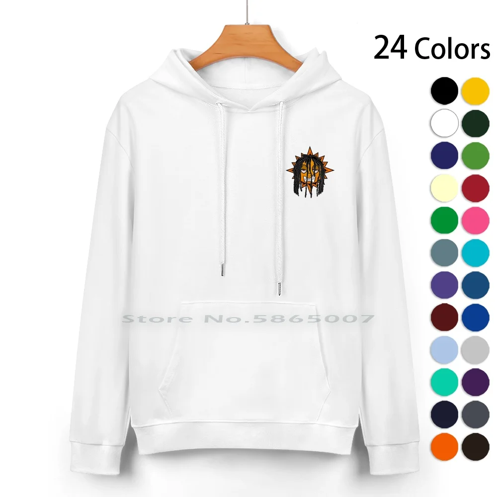 Glo Gang Felpa Con Cappuccio In Puro Cotone Maglione 24 Colori Glo Gang Glo Chief Keef Sosa 3Hunna 100% Cotone Felpa Con Cappuccio Per Donna Uomo